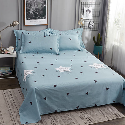 Juego de Sábanas de Algodón Doble para Dormitorio Estudiantil - Image 9
