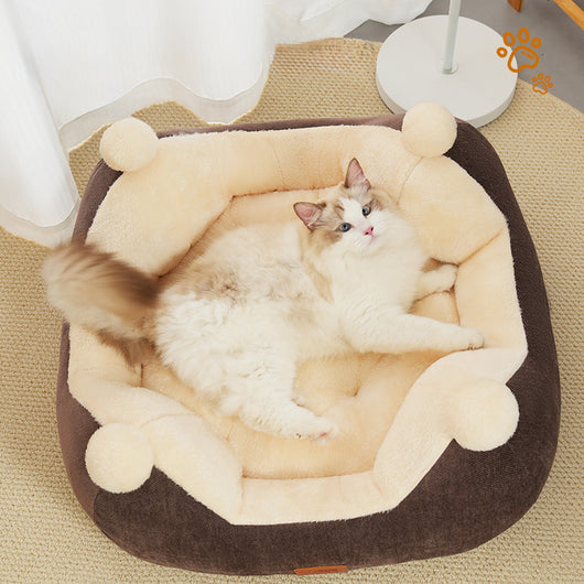 Nido Térmico para Mascotas - Cama Cuadrada Acogedora Universal para Todas las Estaciones - Image 6