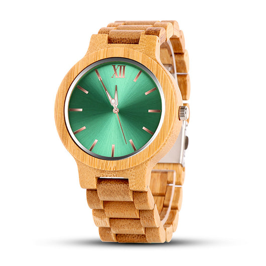 Reloj de Cuarzo con Caja de Madera - Image 2