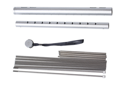Asador Portátil Plegable de Acero Inoxidable para Camping y Jardín - Image 3