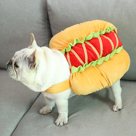 Disfraz Transformador para Perros - Outfit Hot Dog