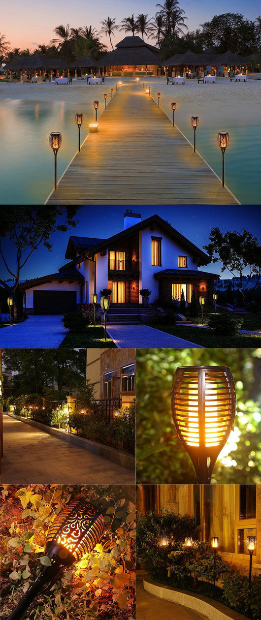 Lámpara Solar LED con Llama Danzante Realista para Jardín - Image 6