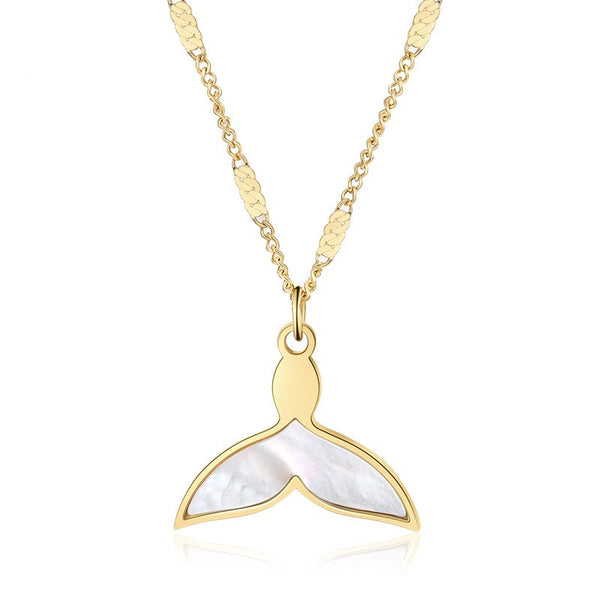 Cadena de Clavícula en Acero Titanio Oro Rosa - Image 12