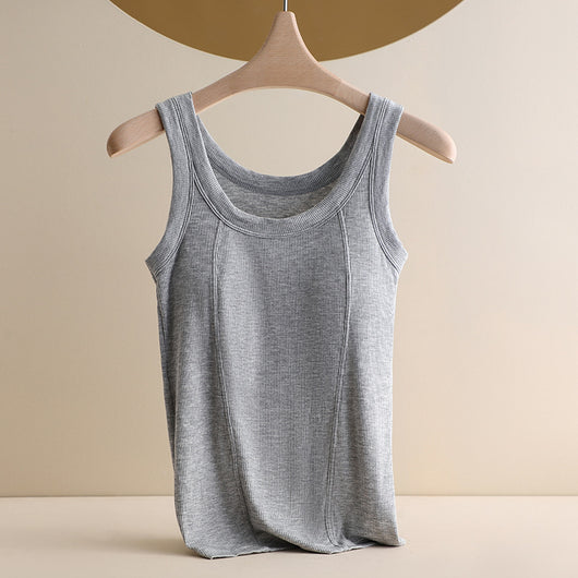 Camiseta Modal Talla Grande con Tirantes Reforzados - Image 6