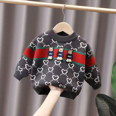 Suéter Grueso de Terciopelo para Niños y Niñas - Image 17