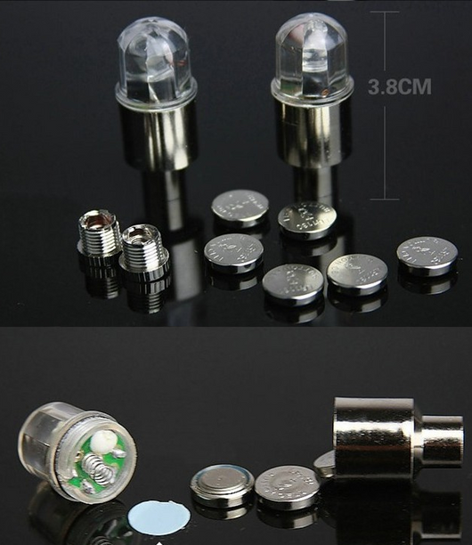 Luz LED Colorida para Bicicleta Eléctrica - Lámpara Decorativa de Rueda - Image 2