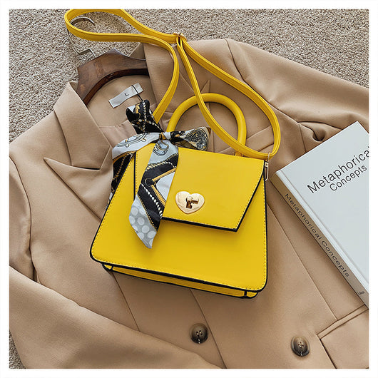 Bolso de Hombro PU Tendencia Diagonal Estilo Influencer - Image 12