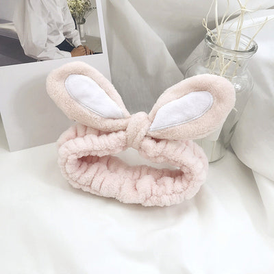 Diadema Lavable con Orejas de Conejo para Maquillaje - Image 19
