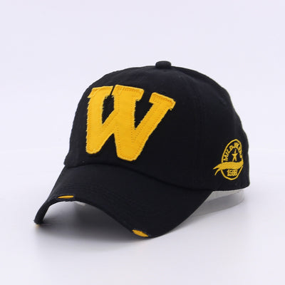 Gorra de Béisbol con Parche de Letra - Image 2