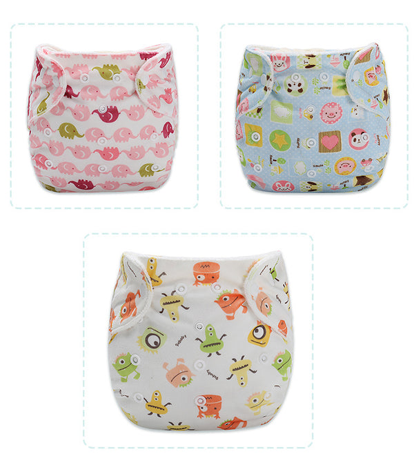Pantalones de Tela Reutilizables con Diseño Infantil