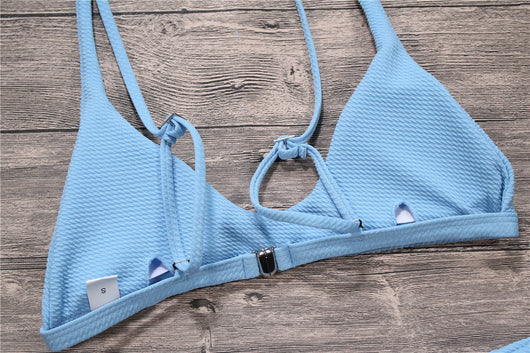 Bikini Deportivo Liso para Mujer - Traje de Baño Elegante y Cómodo - Image 2