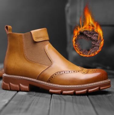Botas Casuales Cálidas de Algodón para Hombre - Image 11
