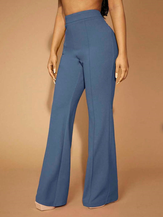 Pantalones de Cintura Alta para Mujer - Elegancia Profesional y Comodidad Diaria - Image 24