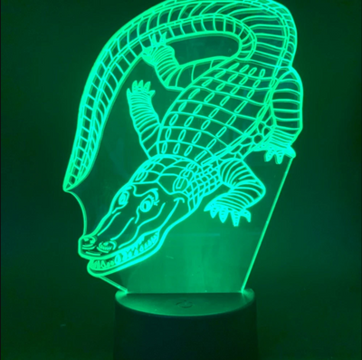 Lámpara LED 3D Inteligente con Cambio de Colores