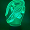 Lámpara LED 3D Inteligente con Cambio de Colores