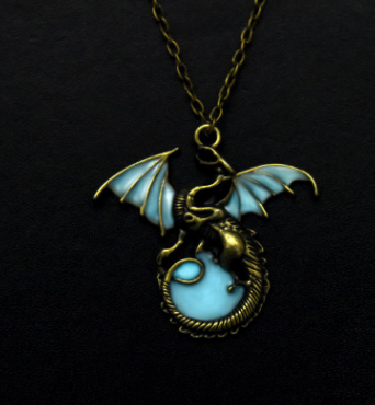Collar Colgante Dragón Luminoso - Image 14