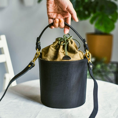 Bolso Bucket Vintage Artesanal para Mujer - Image 10