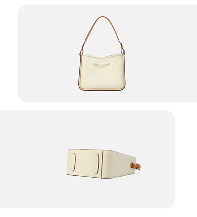 Bolso de Cuero Genuino Estilo Minimalista Lujo - Gran Capacidad - Image 8