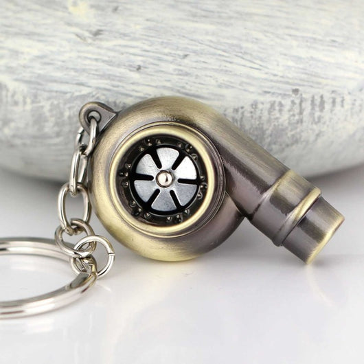 Silbato de Metal Turbo Supercharger - Llavero Profesional - Image 5