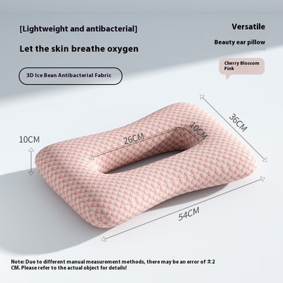 Almohada Ergonómica para Dormir Profundo sin Presión en los Oídos - Image 6