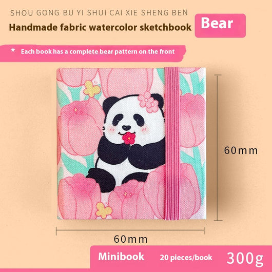 Cuaderno de Viaje Portátil para Acuarela con Diseño de Pájaro Feile - Image 9