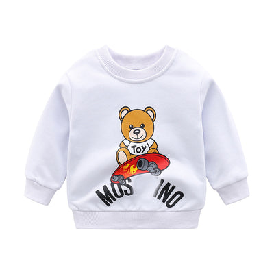 Abrigos y Suéteres Sueltos para Niños y Preadolescentes - Camiseta Base Versátil - Image 7