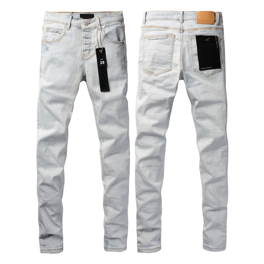 Pantalones Skinny Retro Ajustados con Elastano - Image 25
