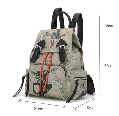 Mochila Oxford con Cordón Ajustable de Gran Capacidad - Image 21