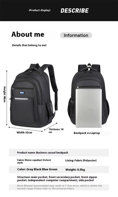 Mochila Casual para Hombre - Diseño Moderno y Funcional - Image 31
