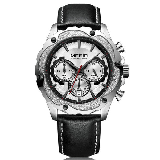 Reloj Deportivo Multifuncional Cronógrafo Calendario Hombre Cuarzo - Image 2