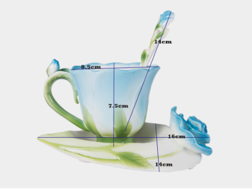 Taza de cerámica personalizada con esmalte - Image 2