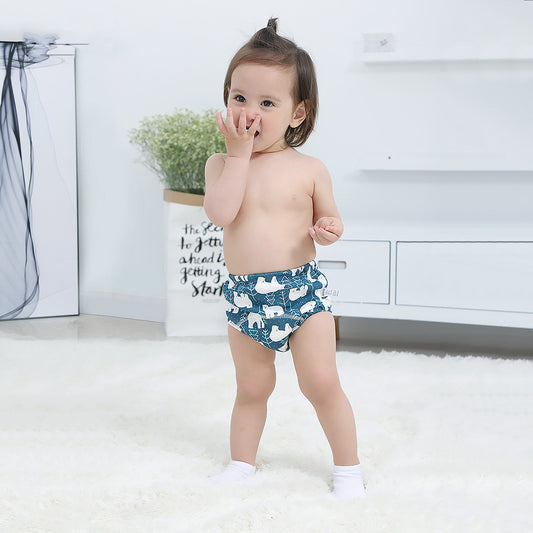 Pantalones de Entrenamiento Absorbentes para Bebé - Gasa Suave