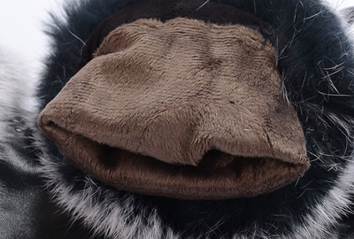 Guantes de Cuero Blanco con Líneas Paralelas - Image 6