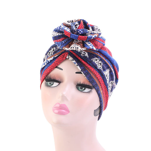 Sombrero Bandana de Algodón con Estampado Floral - Image 12