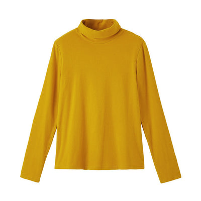 Camiseta Básica de Cuello Alto para Mujer - Image 10