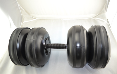 Mancuerna Ajustable Llena de Agua 20-25 KG para Entrenamiento de Brazos en Casa - Image 11