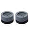 3.5 Cm 2 Piezas Grises