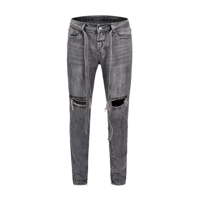 Jeans con Cintas Decorativas - Image 29