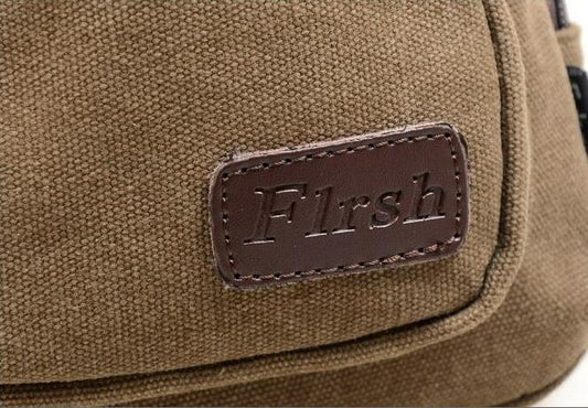 Mochila Deportiva Multifunción para Hombre - Bolsa Canvas con Bandolera Ajustable - Image 2