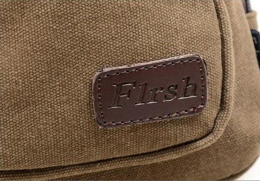 Mochila Deportiva Multifunción para Hombre - Bolsa Canvas con Bandolera Ajustable - Image 2
