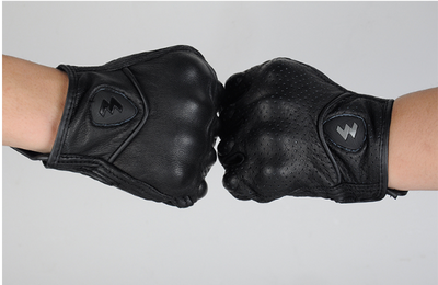 Guantes de Motocicleta en Piel de Oveja con Pantalla Táctil - Image 9