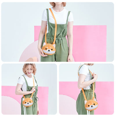 Bolsa Bandolera Infantil con Adorable Diseño de Shiba Inu - Image 4