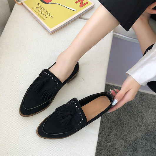 Mocasín Vintage Británico con Borlas - Image 3