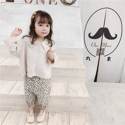 Camisa infantil con solapa grande y bordados - Image 6