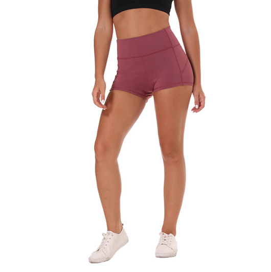 Shorts Deportivos Mujer Cintura Alta Control Abdominal Nylon Suave - Image 14