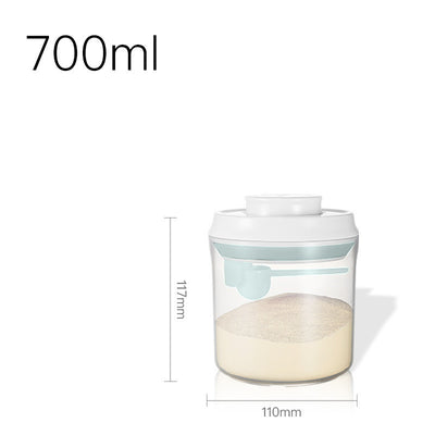Recipiente Hermético Transparente para Leche en Polvo de Gran Capacidad - Image 4