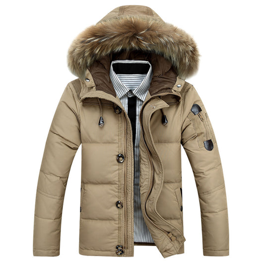 Chaqueta de Plumas para Hombre - Estilo Coreano Casual y Moderno - Image 10