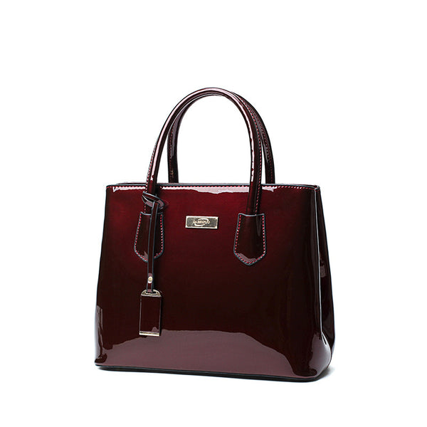Bolso de Cuero Charolado Premium
