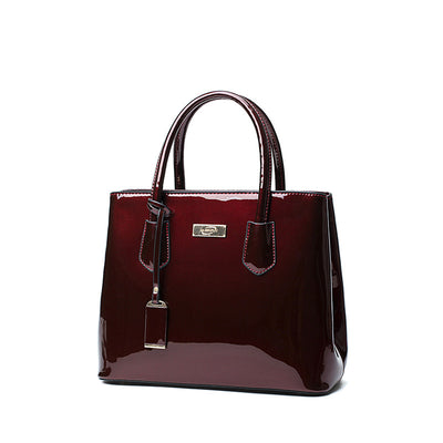 Bolso de Cuero Charolado Premium