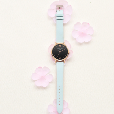 Reloj de Moda para Mujer con Correa de Cuero PU y Detalles Dorado Rosado - Image 20